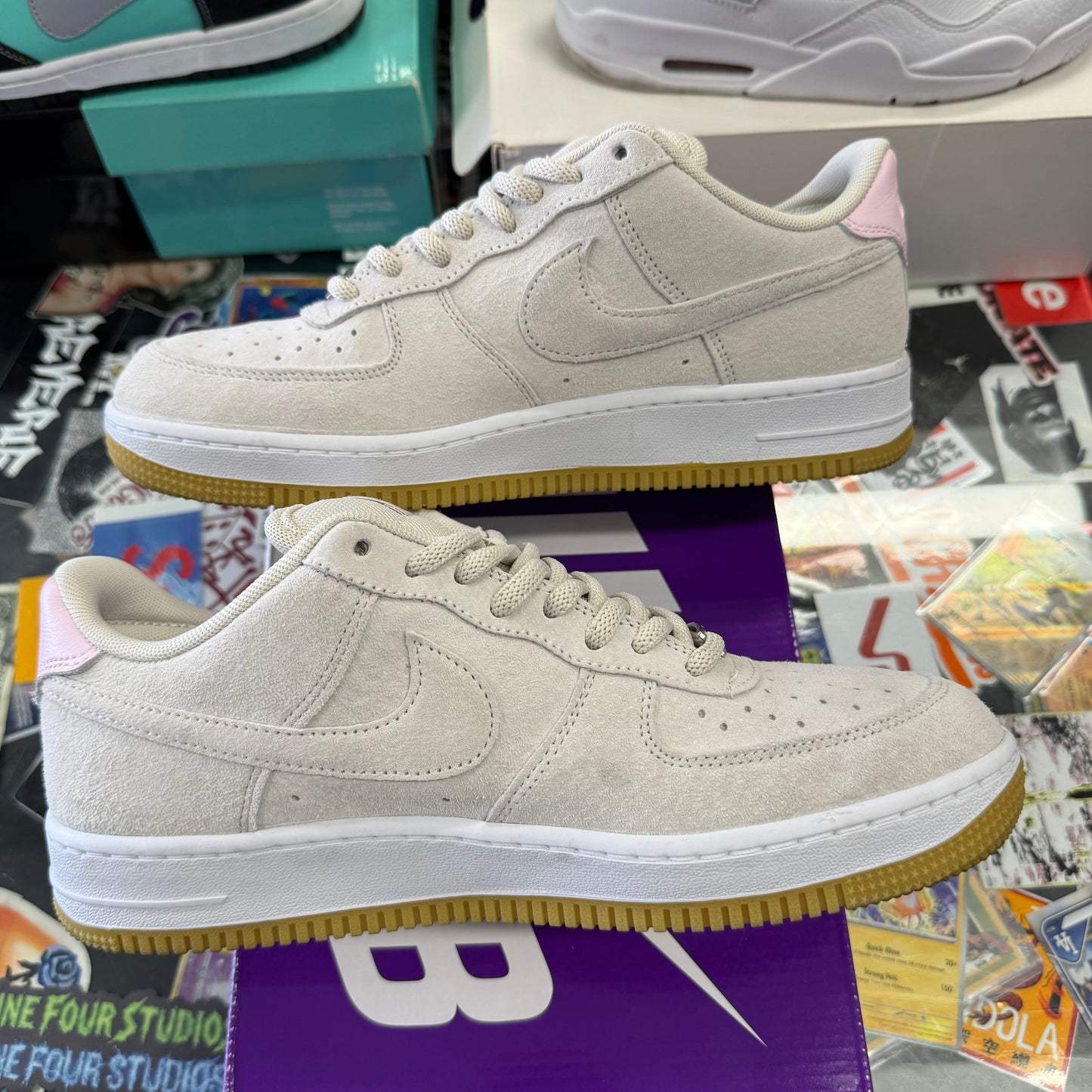 Nike Air Force 1 Low SB Light Orewood Brown Pink U9