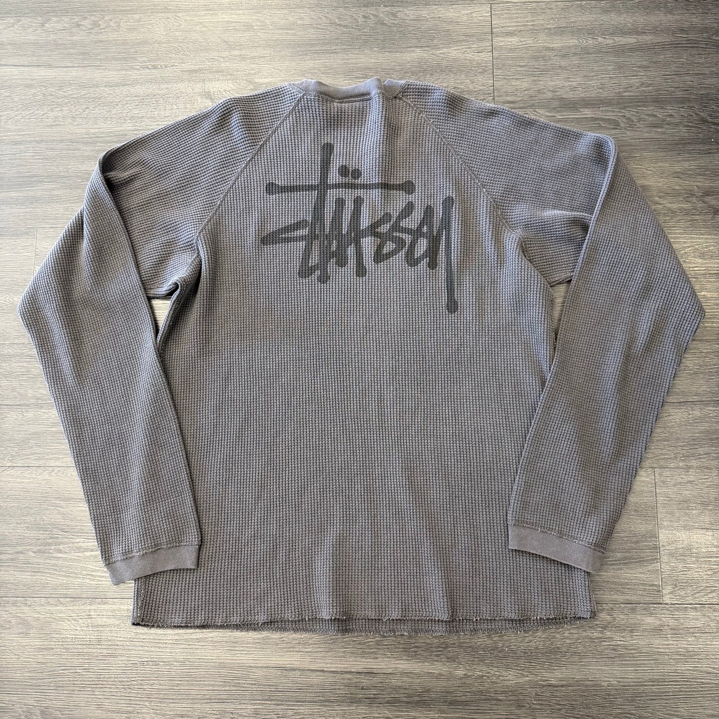 Stussy Thermal Longsleeve Charcoal