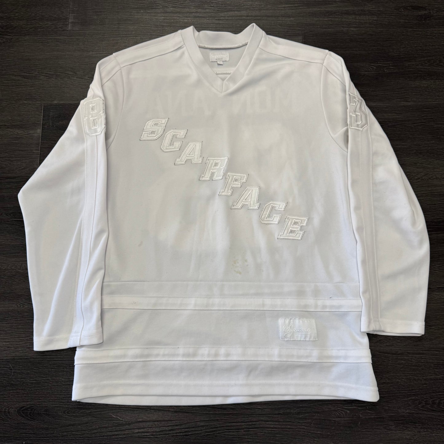 Supreme Scarface Jersey White