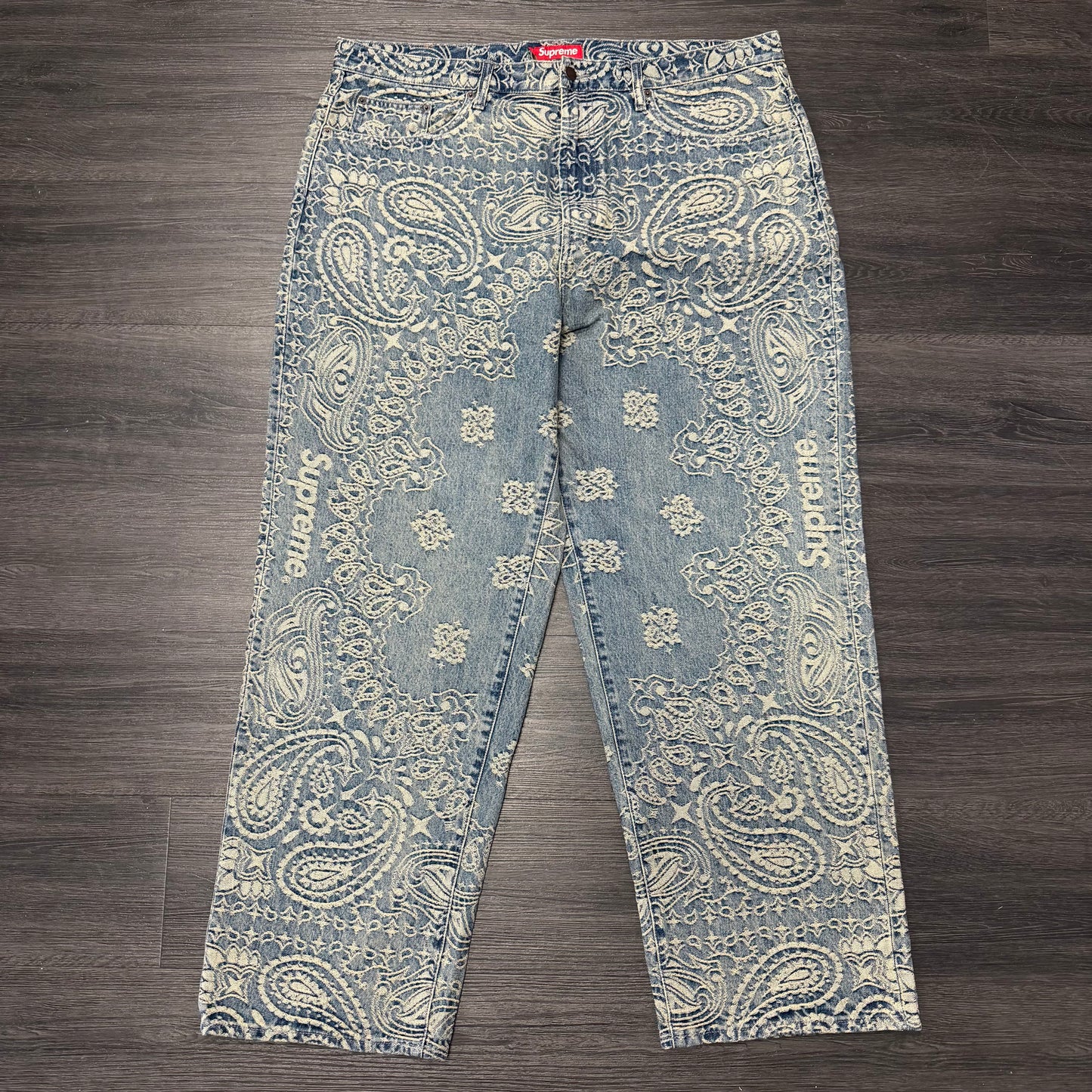 Supreme Bandana Jacquard Baggy Jean
