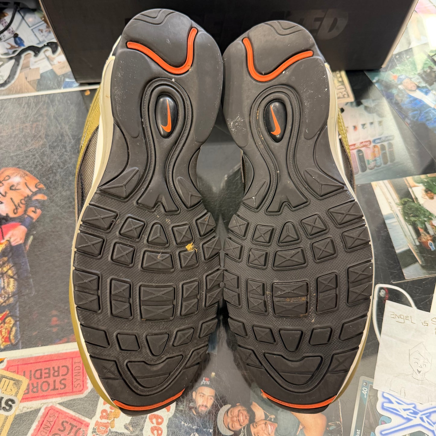 Nike Air Max 97 Undefeated Black Militia Green 2020 U10