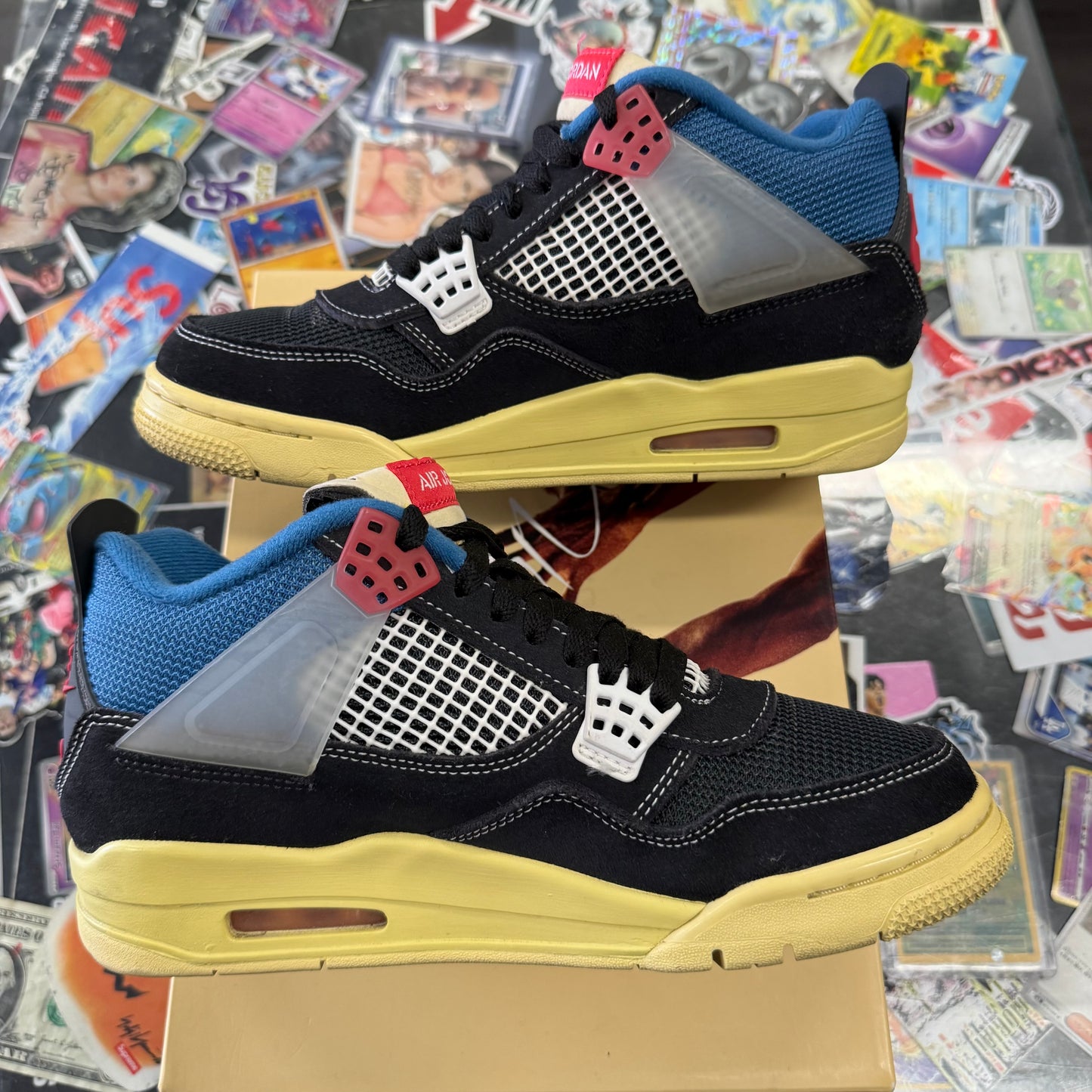 Jordan 4 Retro Union Off Noir U6.5