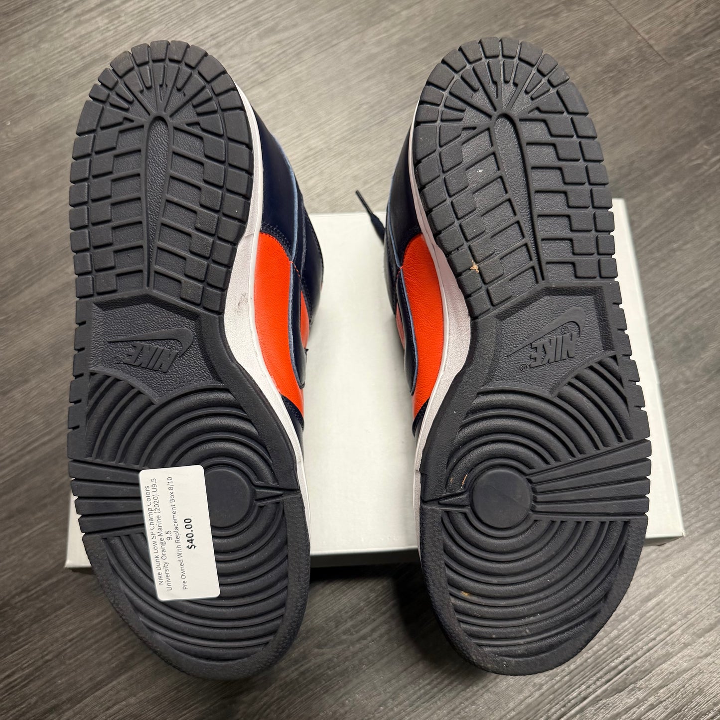 Nike Dunk Low SP Champ Colors University Orange Marine (2020) U9.5