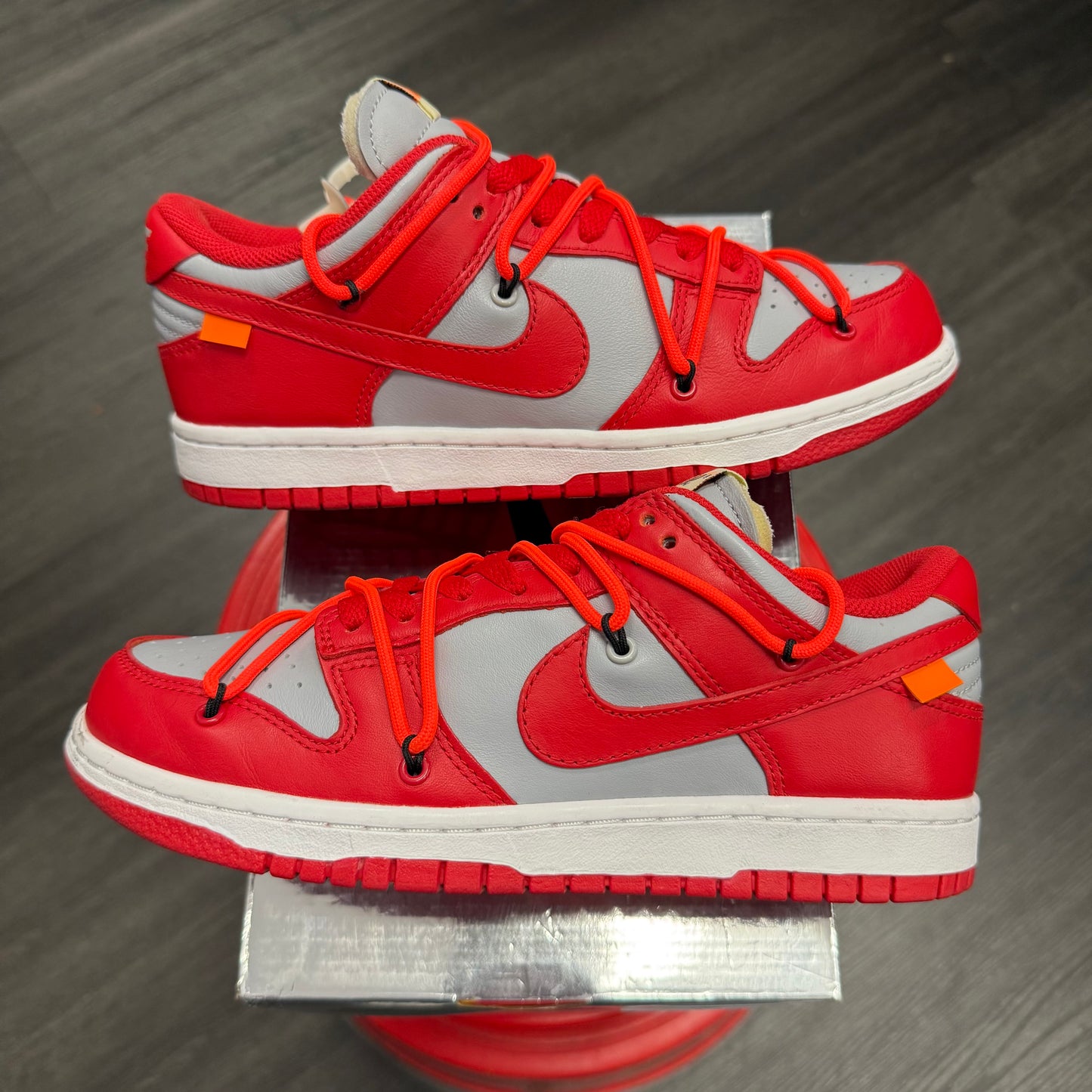 Nike Dunk Low Off-White University Red U