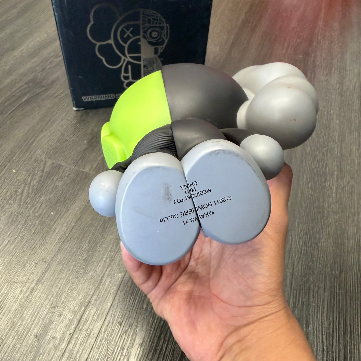 KAWS Bape Dissected Baby Milo Black