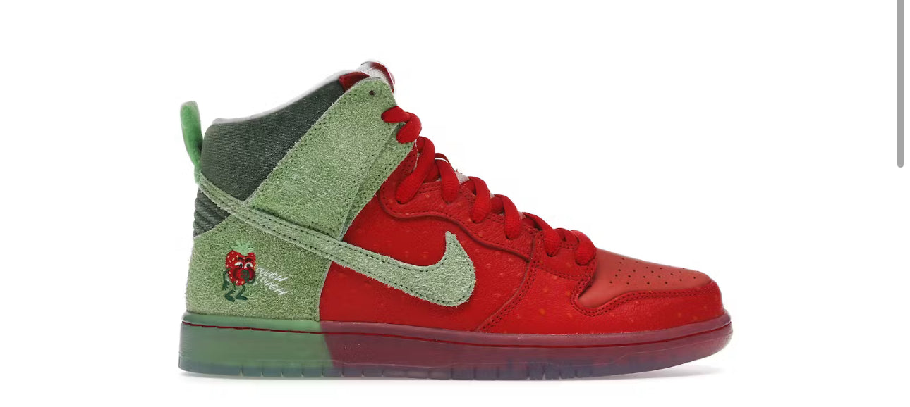 Nike SB Dunk High Strawberry Cough
