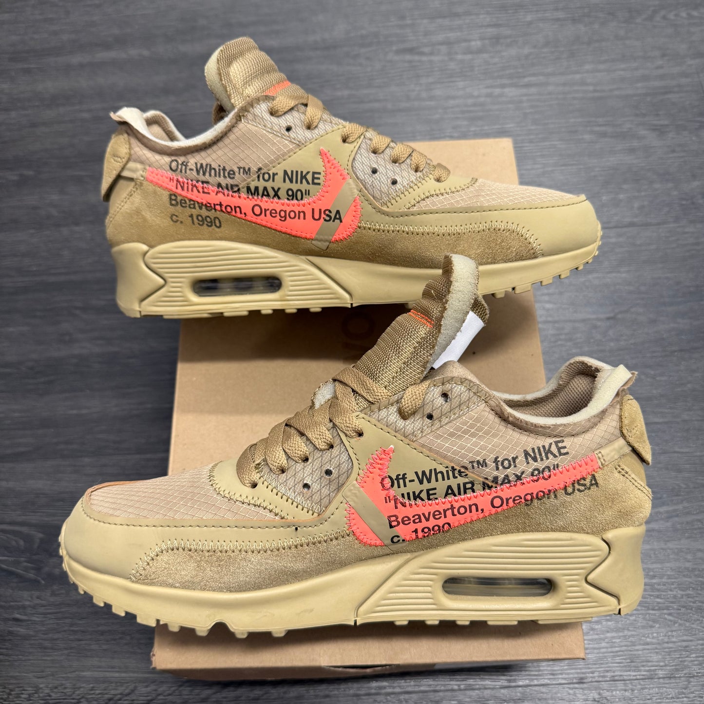 Nike Air Max 90 Off White Desert Ore U