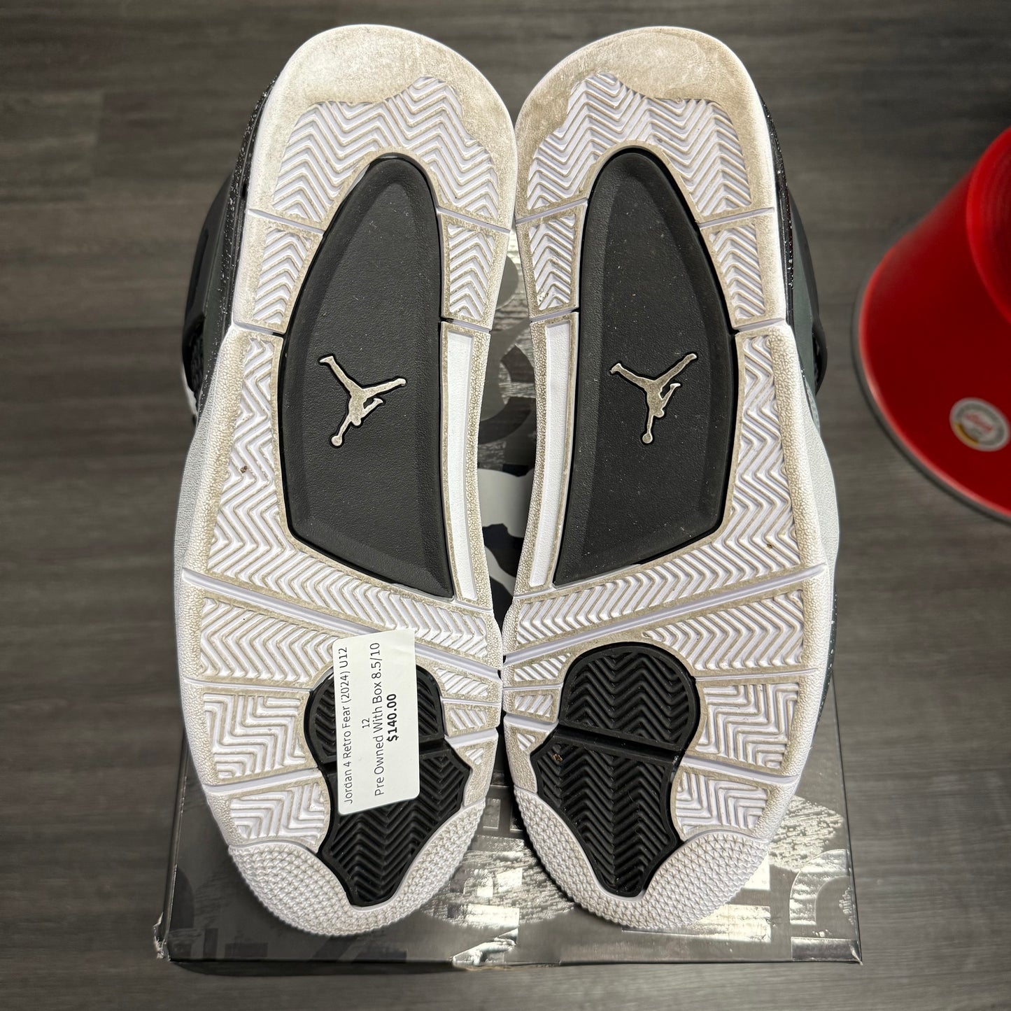 Jordan 4 Retro Fear (2024) U12