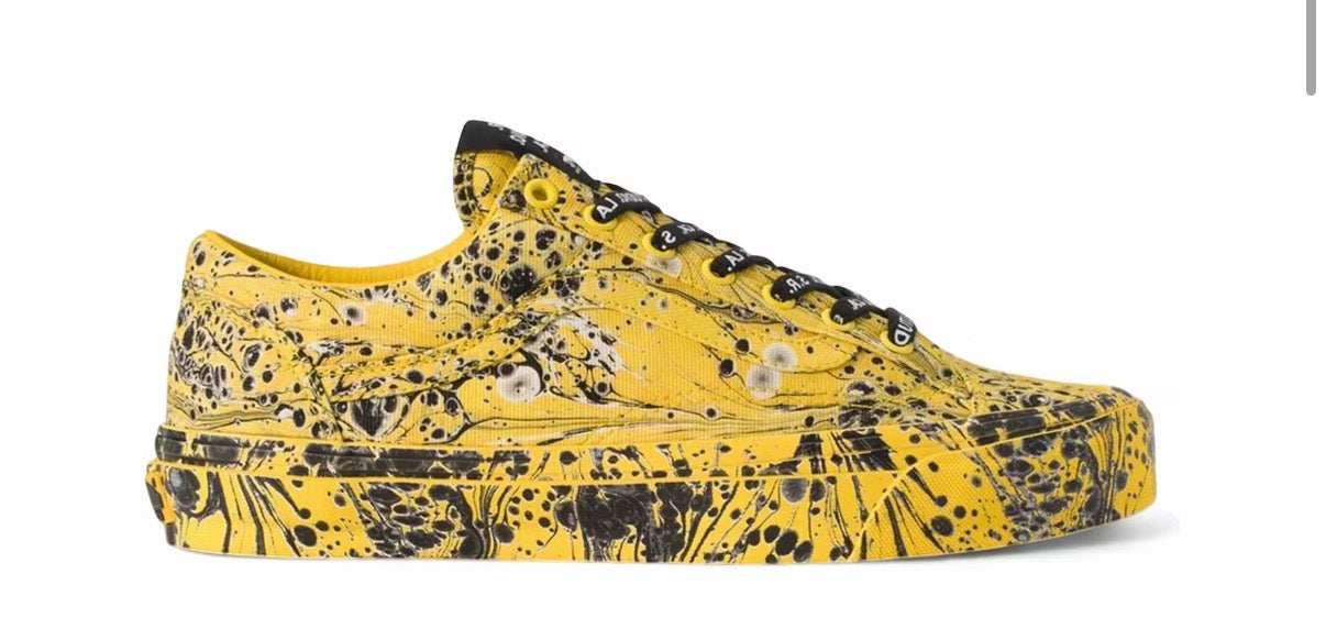 Vans Old Skool 36 S.R. Studio LA. CA. Black Yellow