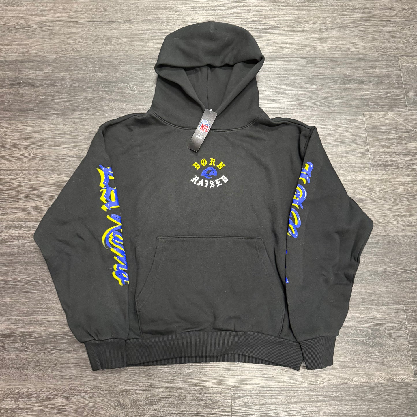 Born And Raised Rams Hoodie