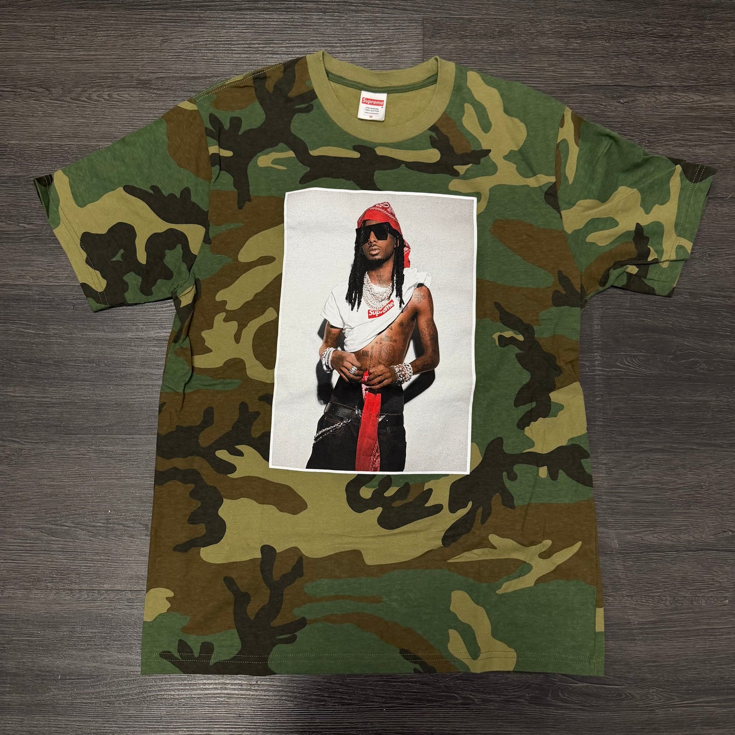Supreme Carti Tee Camo