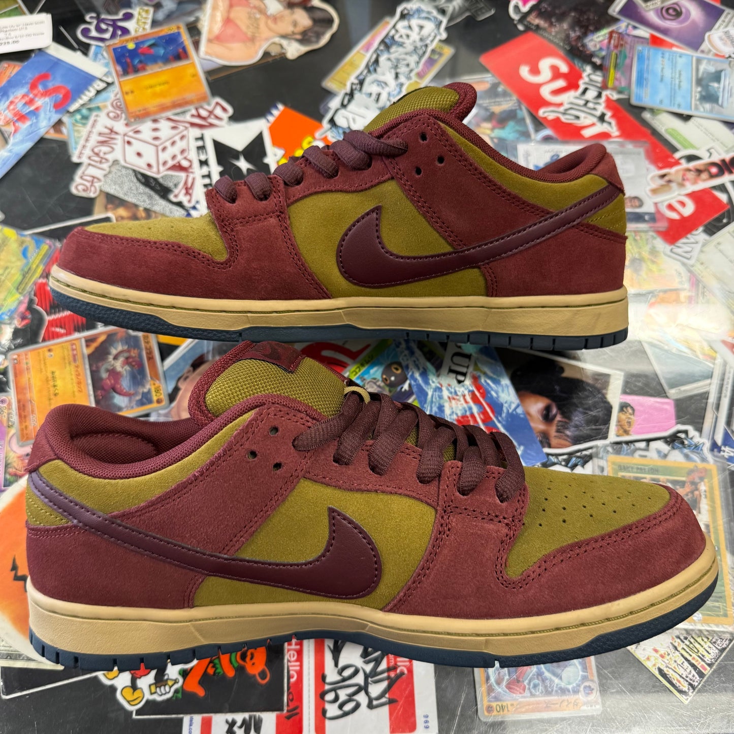 Nike SB Dunk Low Dark Team Red Olive Flak U10.5