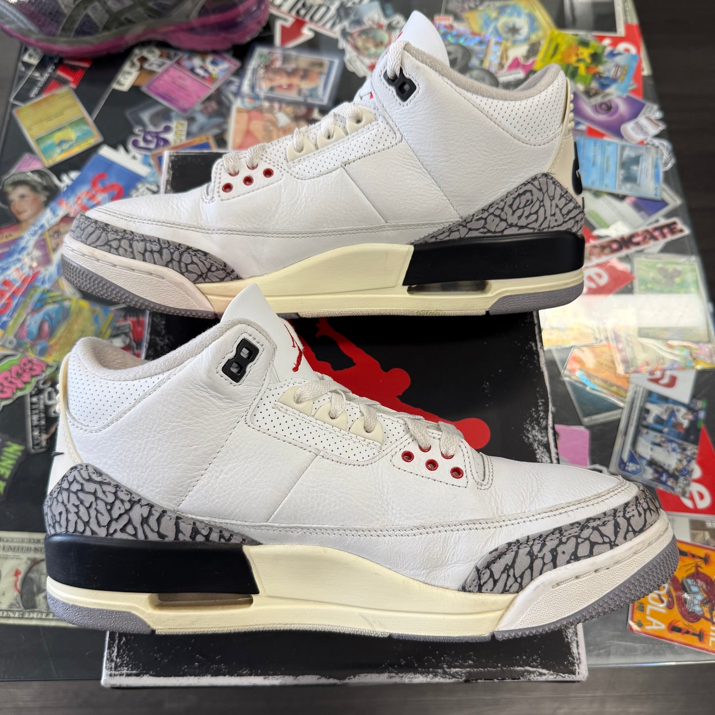 Jordan 3 Retro White Cement Reimagined U10.5