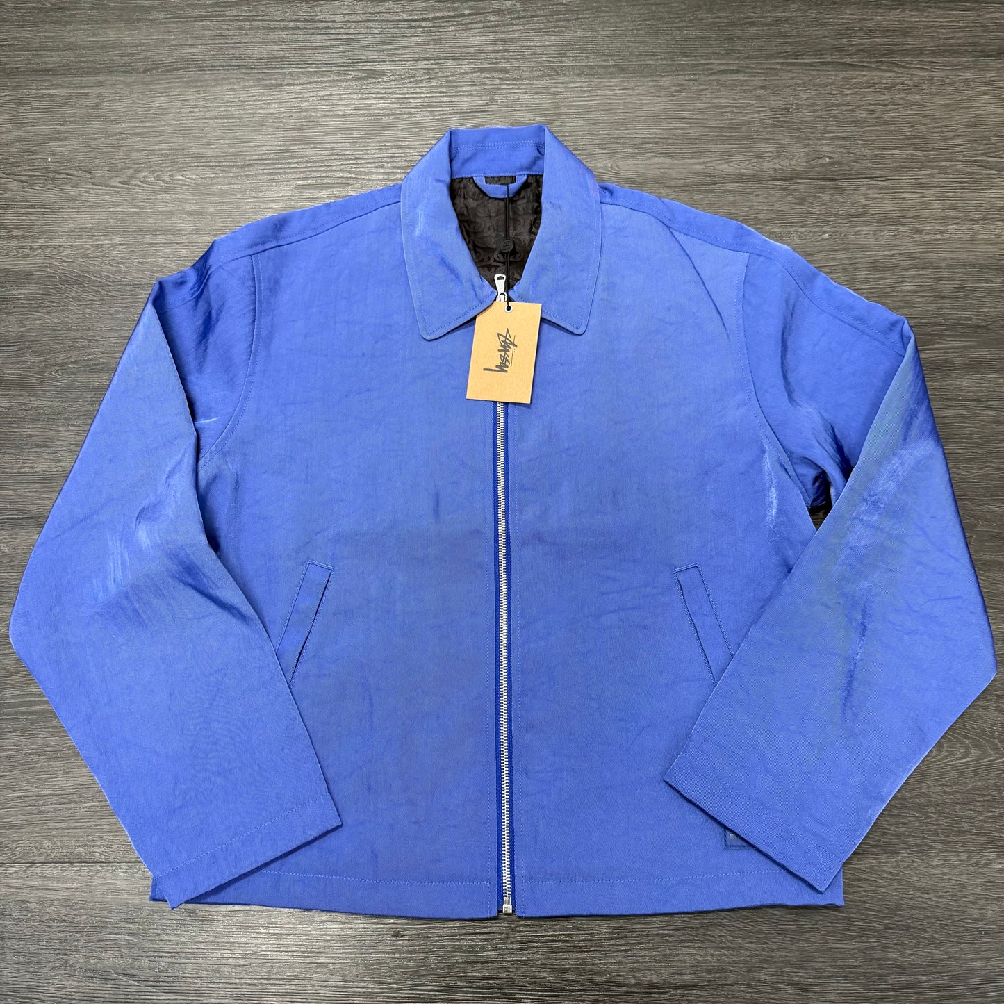 Stussy Blue Jacket
