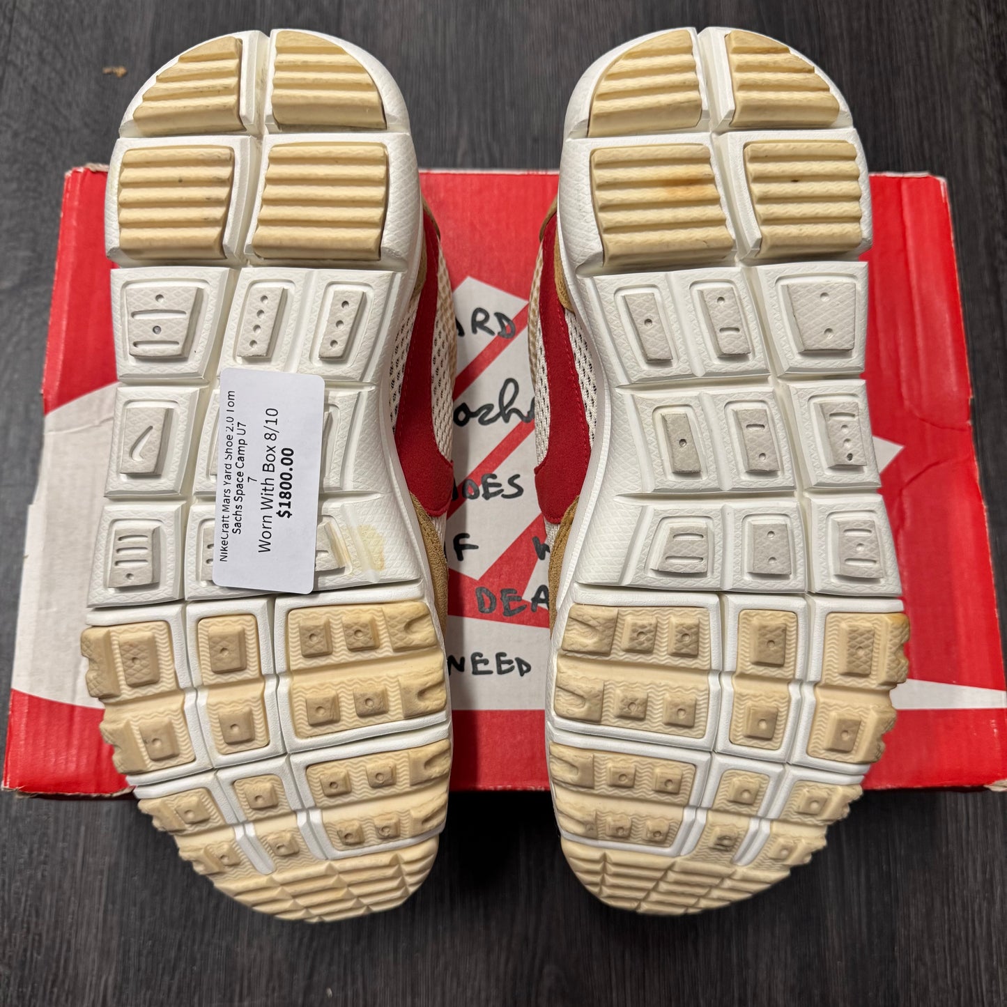 NikeCraft Mars Yard Shoe 2.0 Tom Sachs Space Camp U7