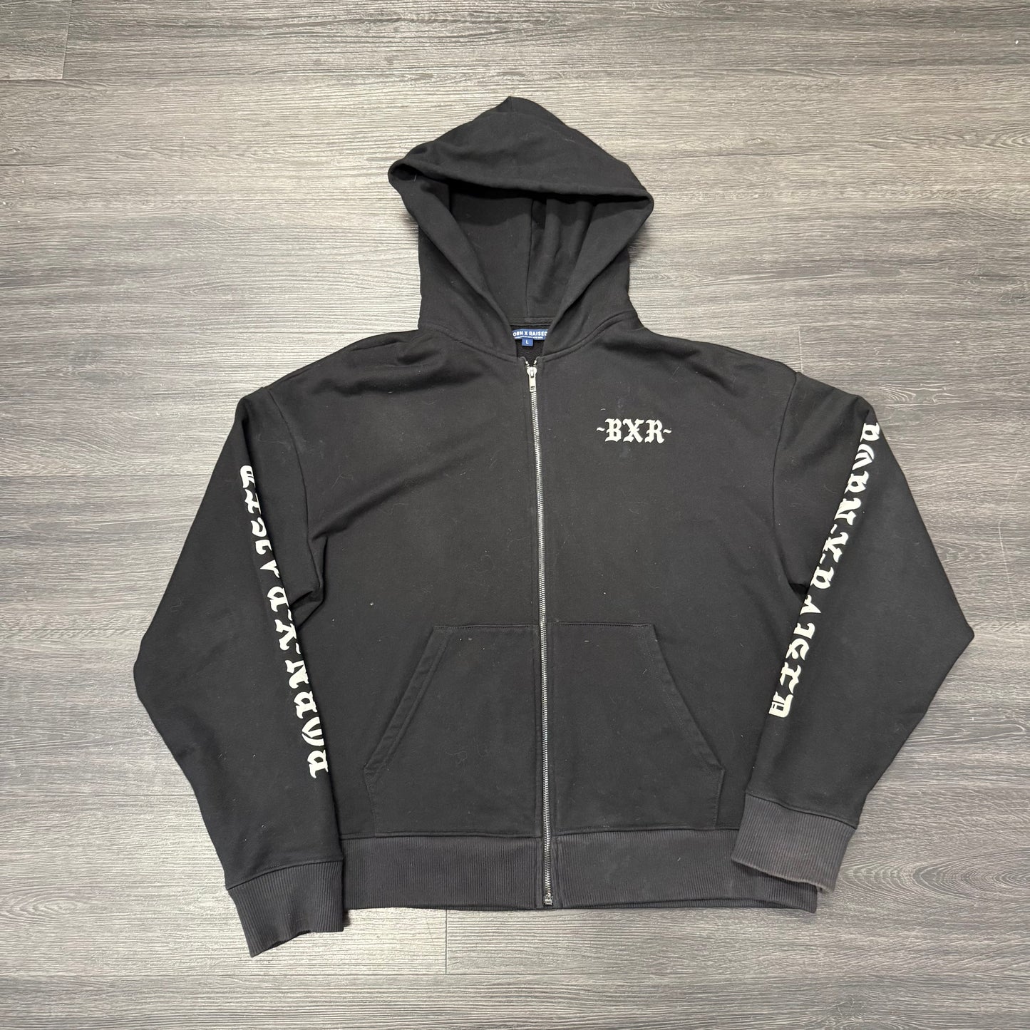 Born And Raised Tears Zip Up