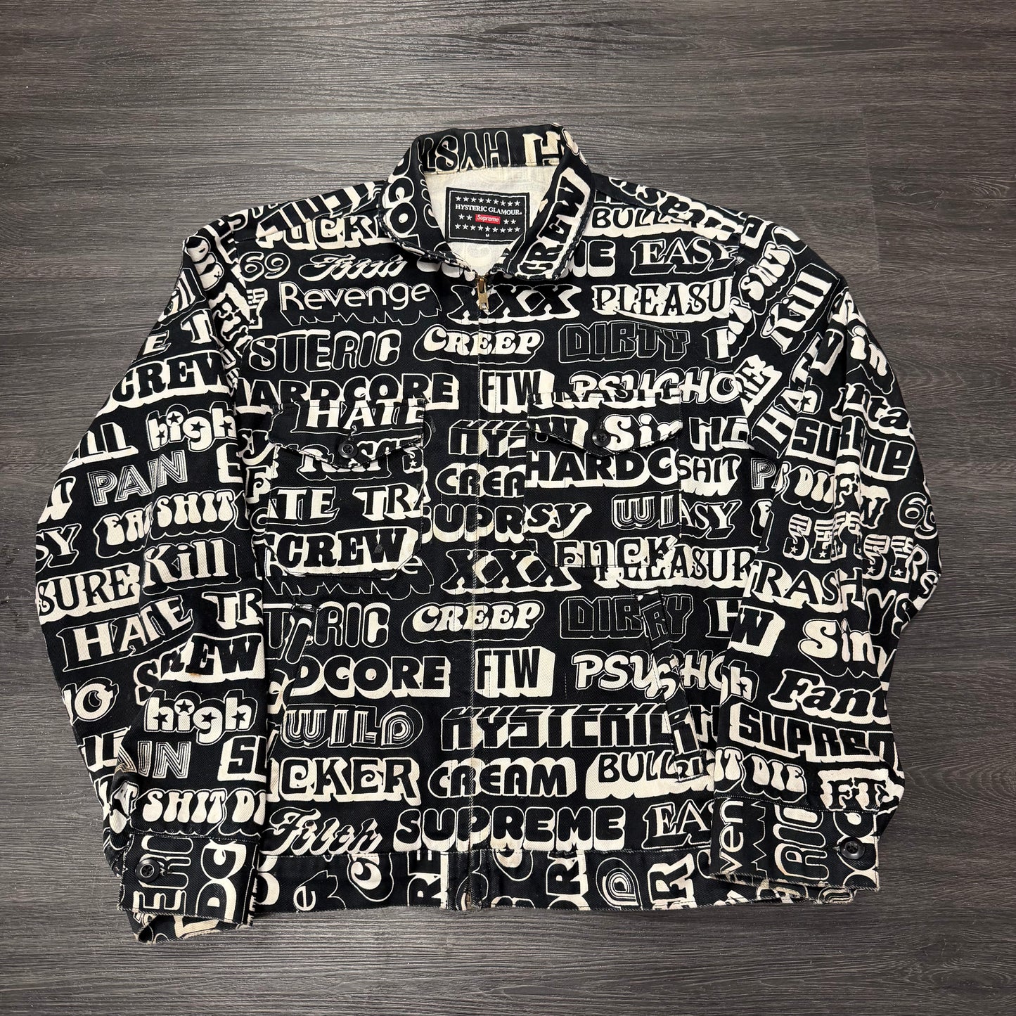 Supreme Hysteric Glamour Zip Up