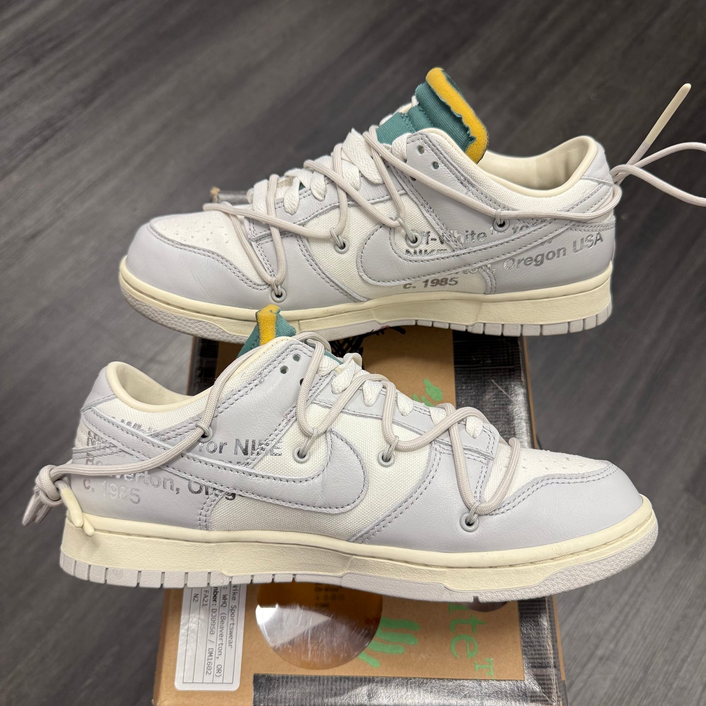 Nike Dunk Low Off-White Lot 42