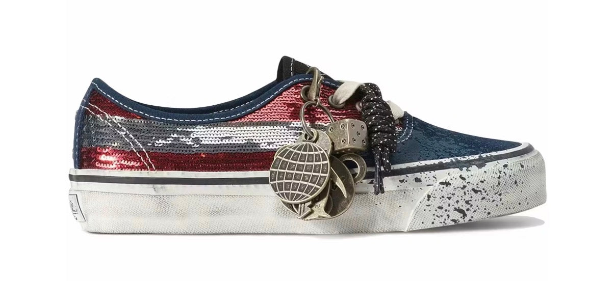 Vans Premium Authentic La Habana Red Navy