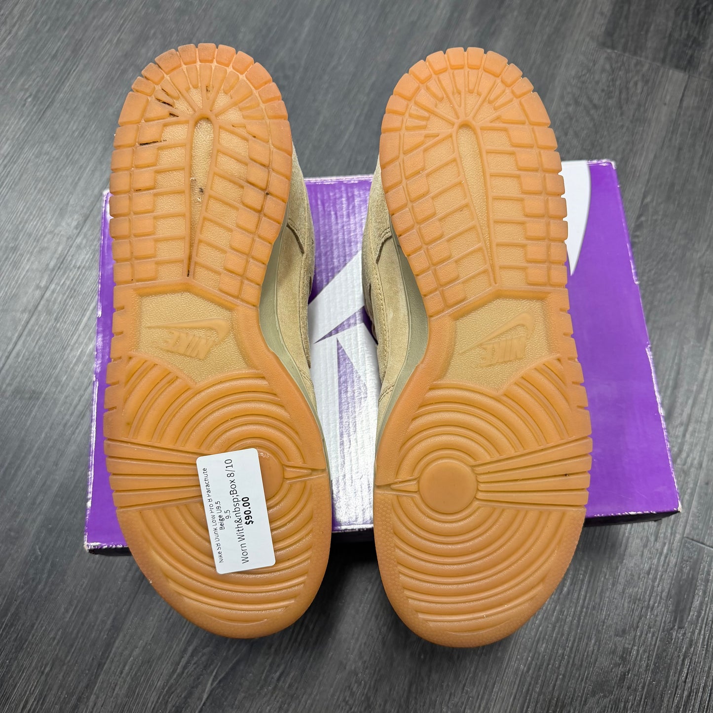 Nike SB Dunk Low Pro B Parachute Beige U9.5