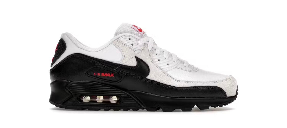 Nike Air Max 90 Perforated Leather White Black