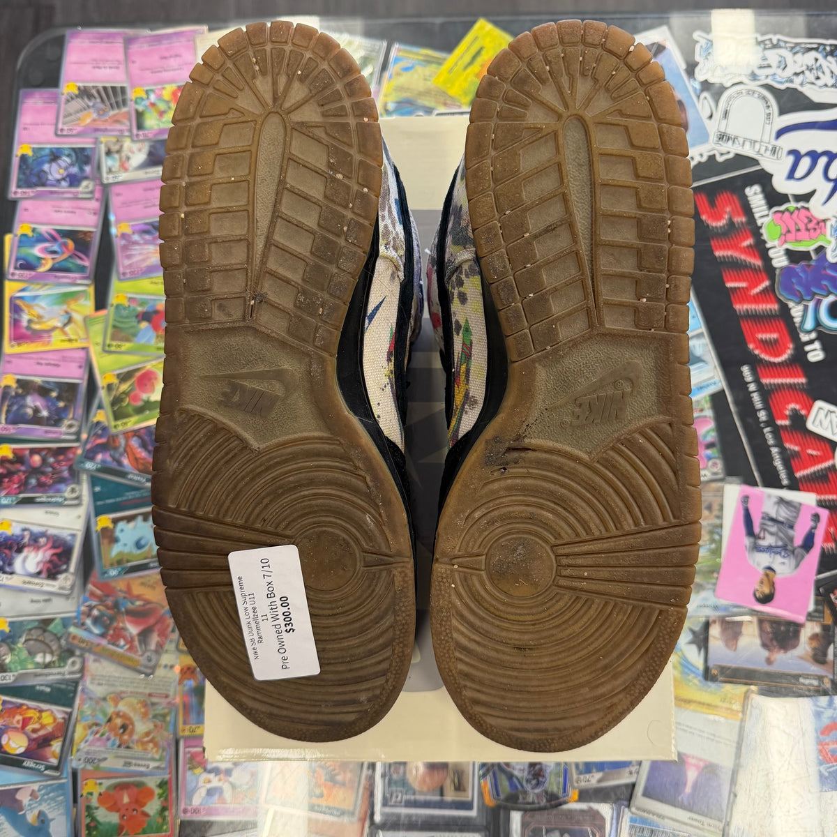 Nike SB Dunk Low Supreme Rammellzee U11