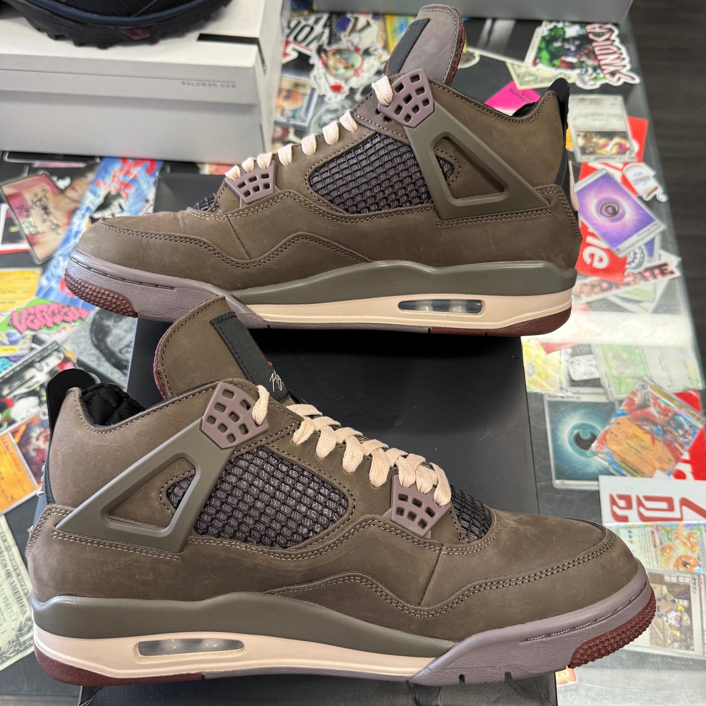 Jordan 4 Retro SP A Ma Maniére Dark Mocha U10.5