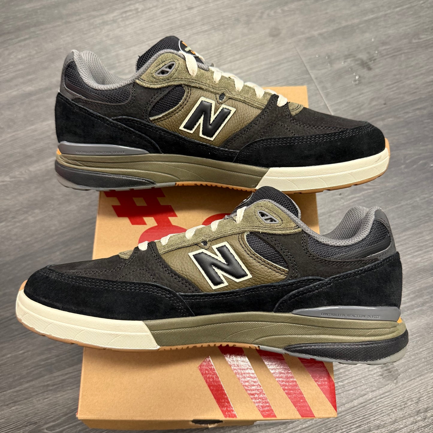 New Balance Numeric 933 Andrew Reynolds Black Olive
