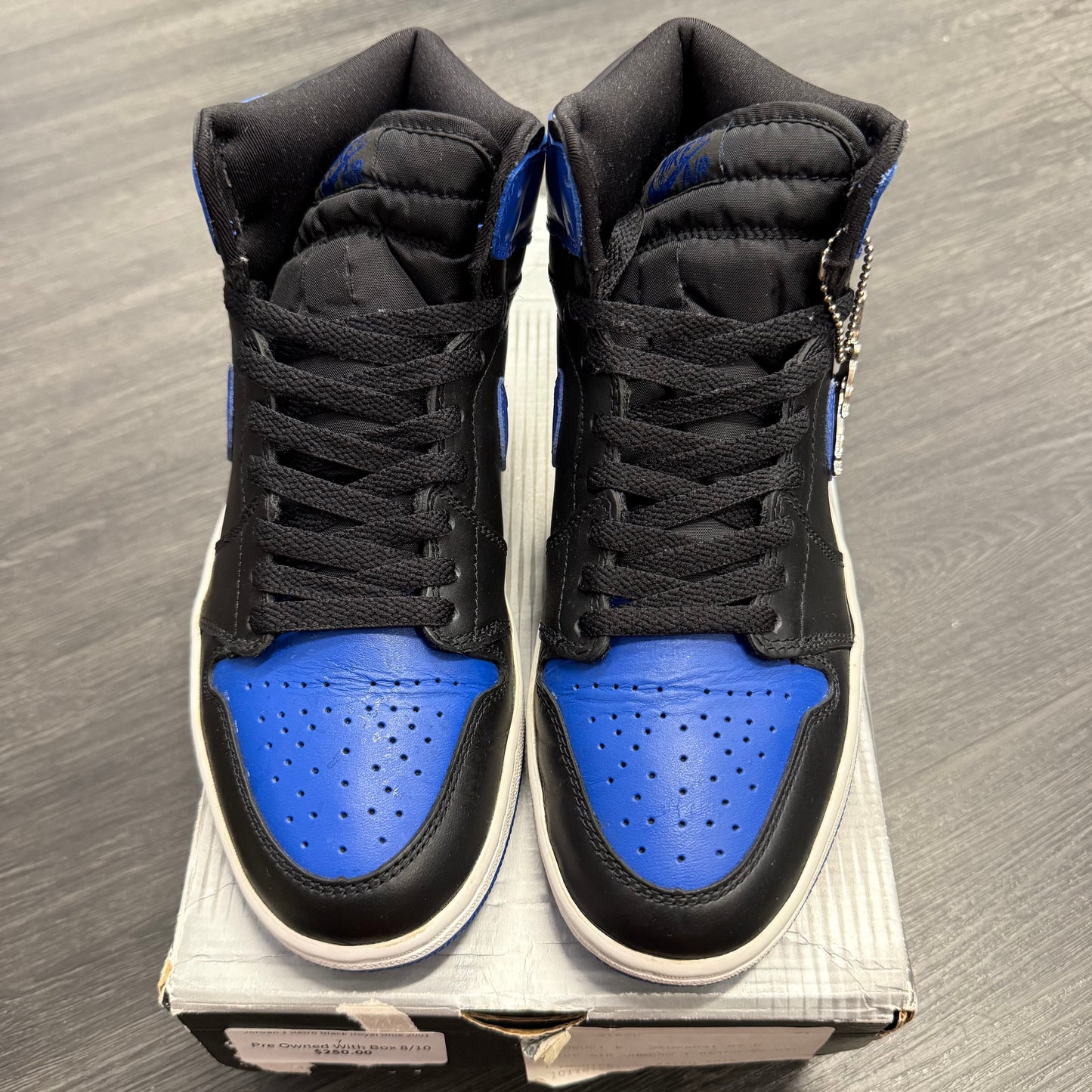 Jordan 1 Retro Black Royal Blue 2001