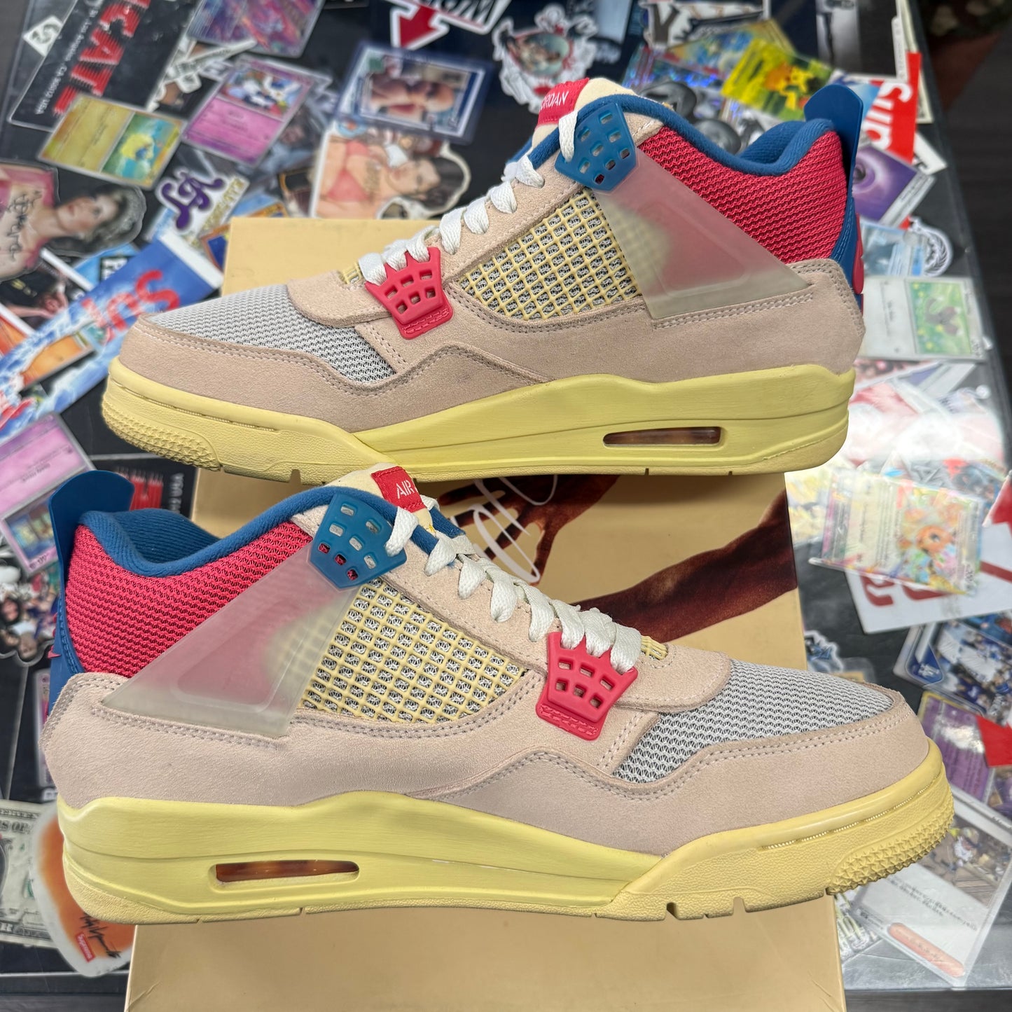 Jordan 4 Retro Union Guava U9.5