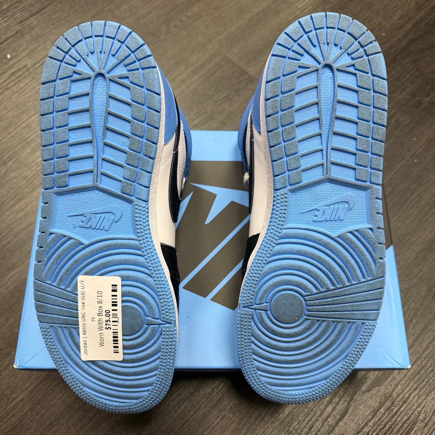 Jordan 1 Retro UNC Toe (GS) U7Y