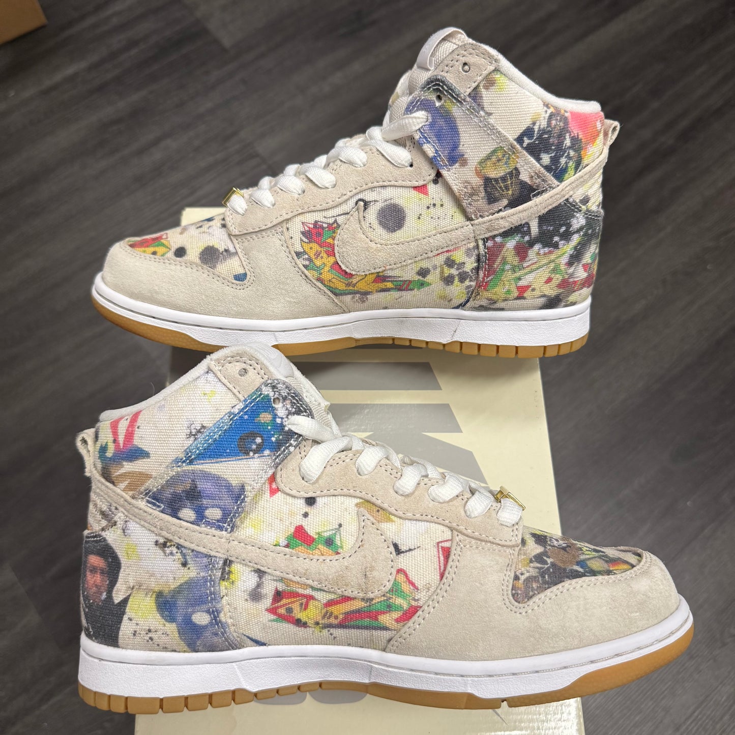 Nike SB Dunk High Supreme Rammellzee U8