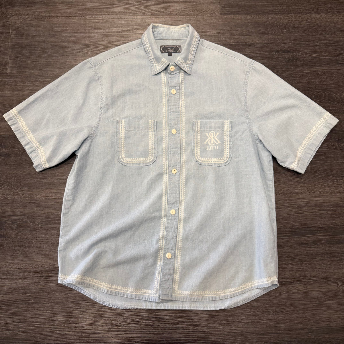 Kith Light Blue Button Up
