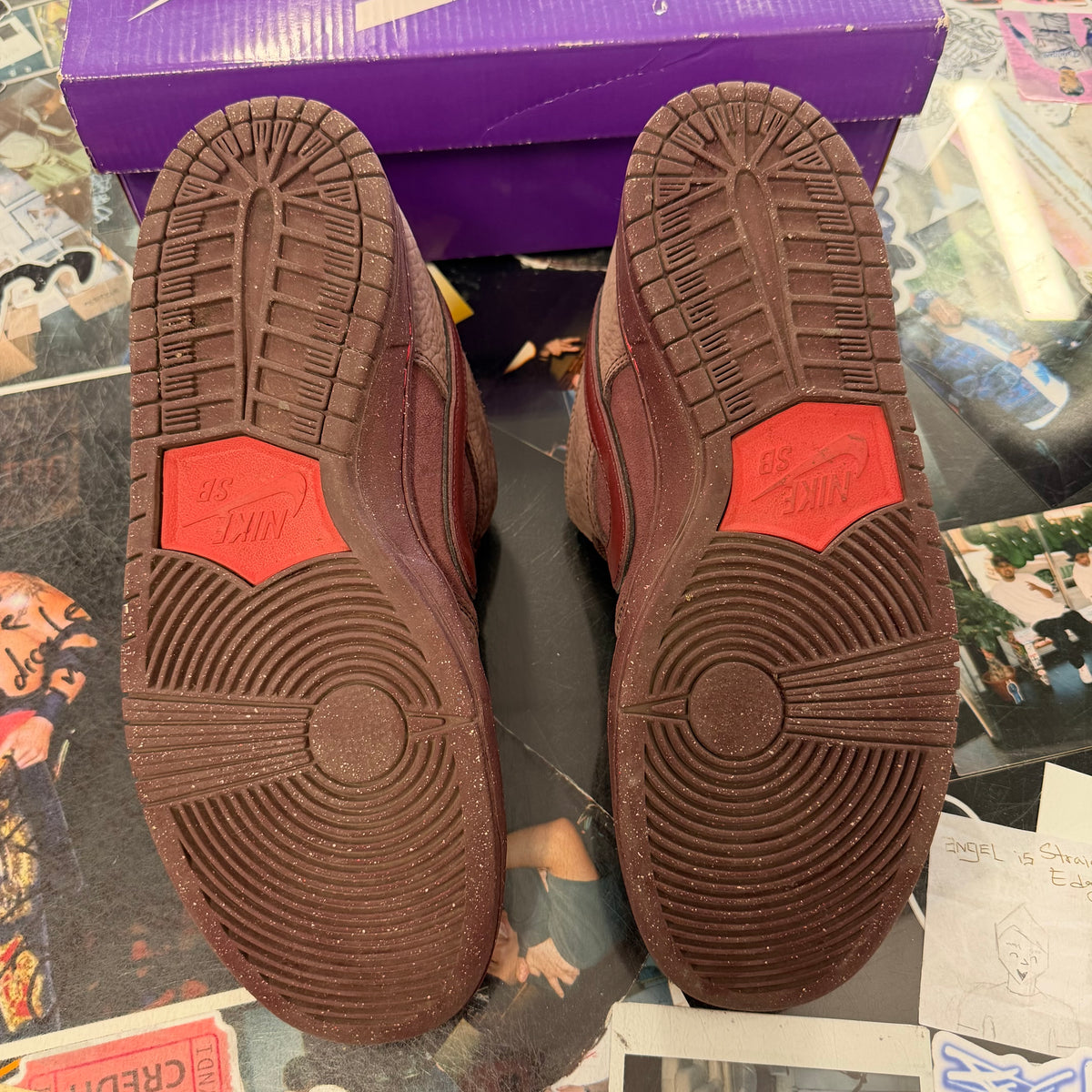 Nike SB Dunk Low City Of Love Burgundy Crush U11