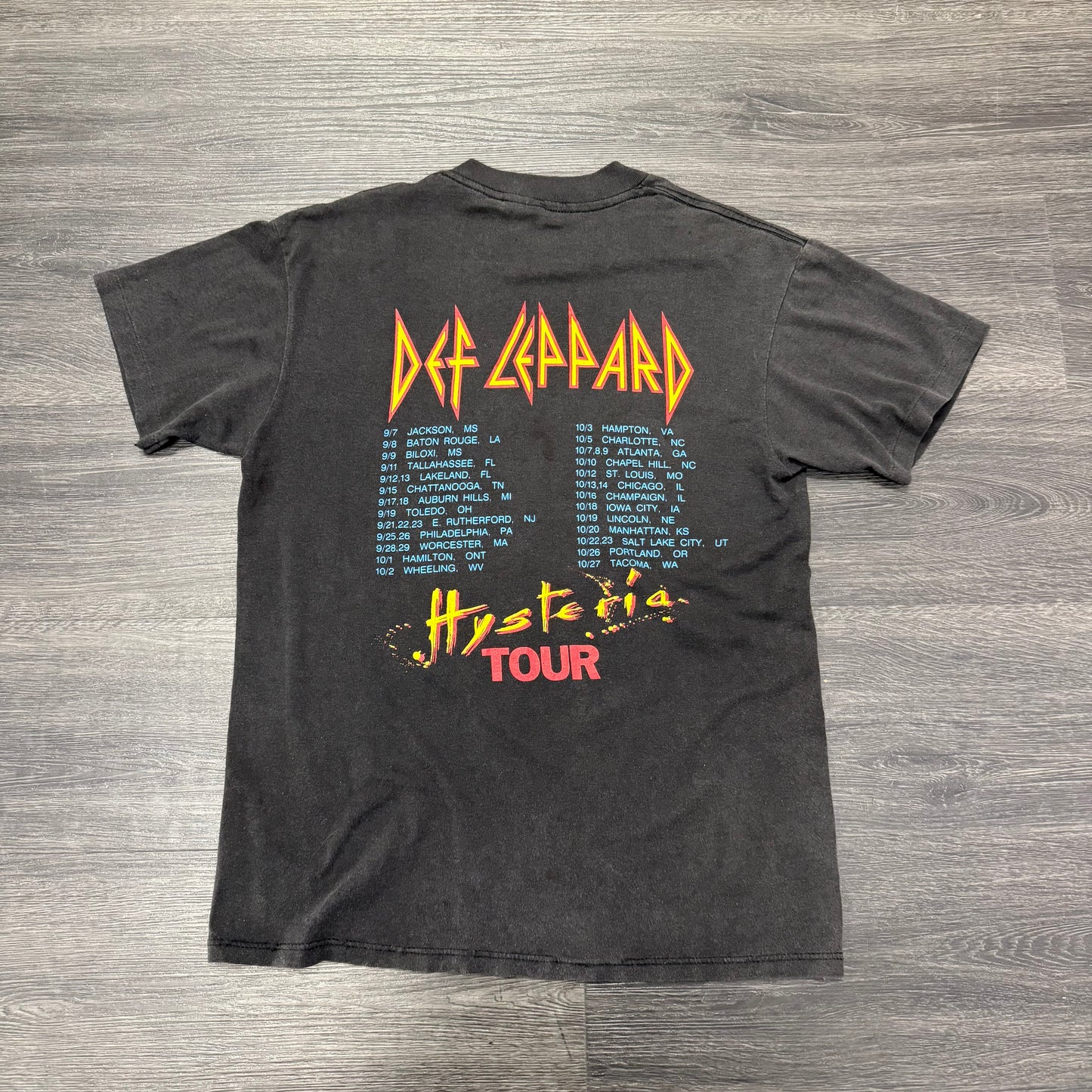 Def Leppard Vintage Tee