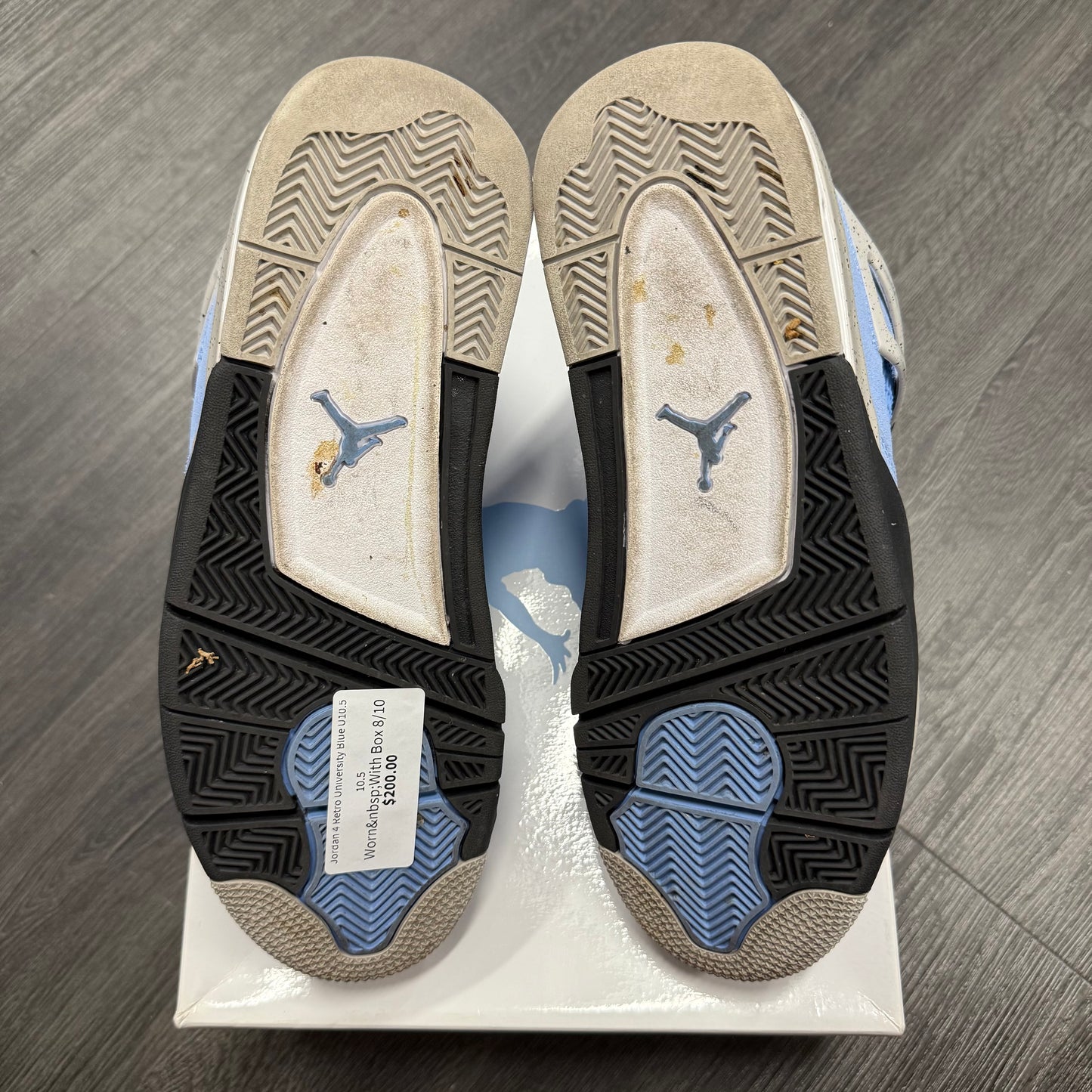 Jordan 4 Retro University Blue U10.5