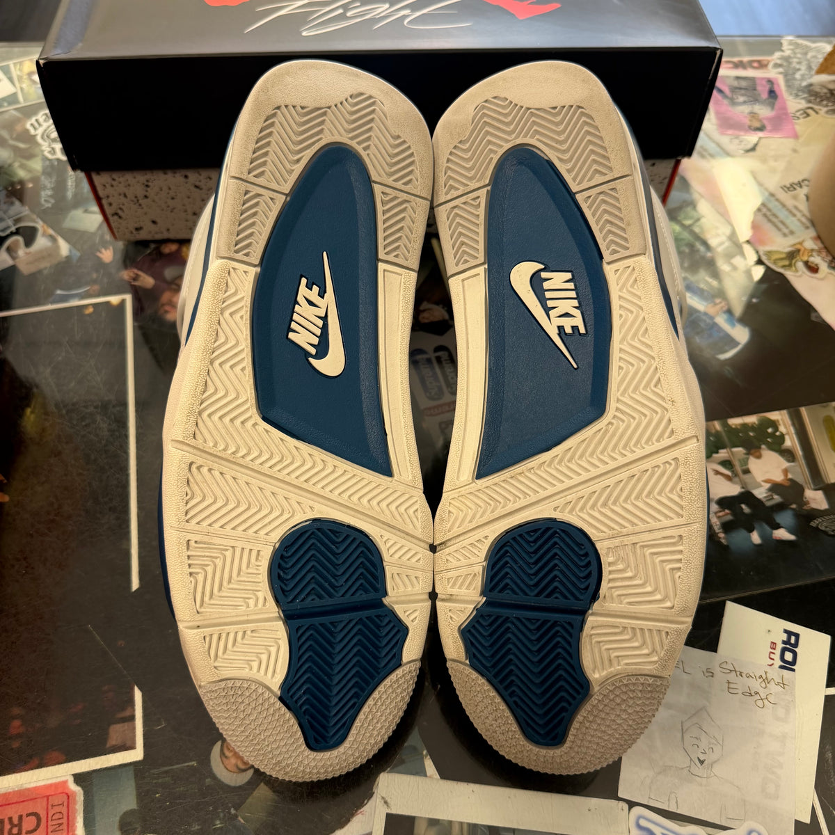Jordan 4 Retro Military Blue (2024) U10