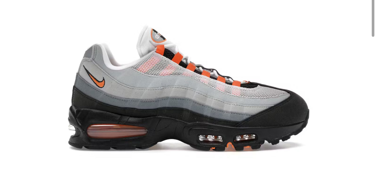 Nike Air Max 95 OG Big Bubble Bright Mandarin 2025 U13