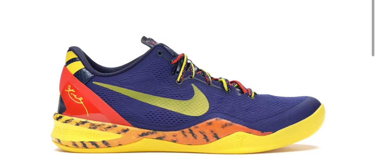 Nike Kobe 8 Barcelona Tigers
