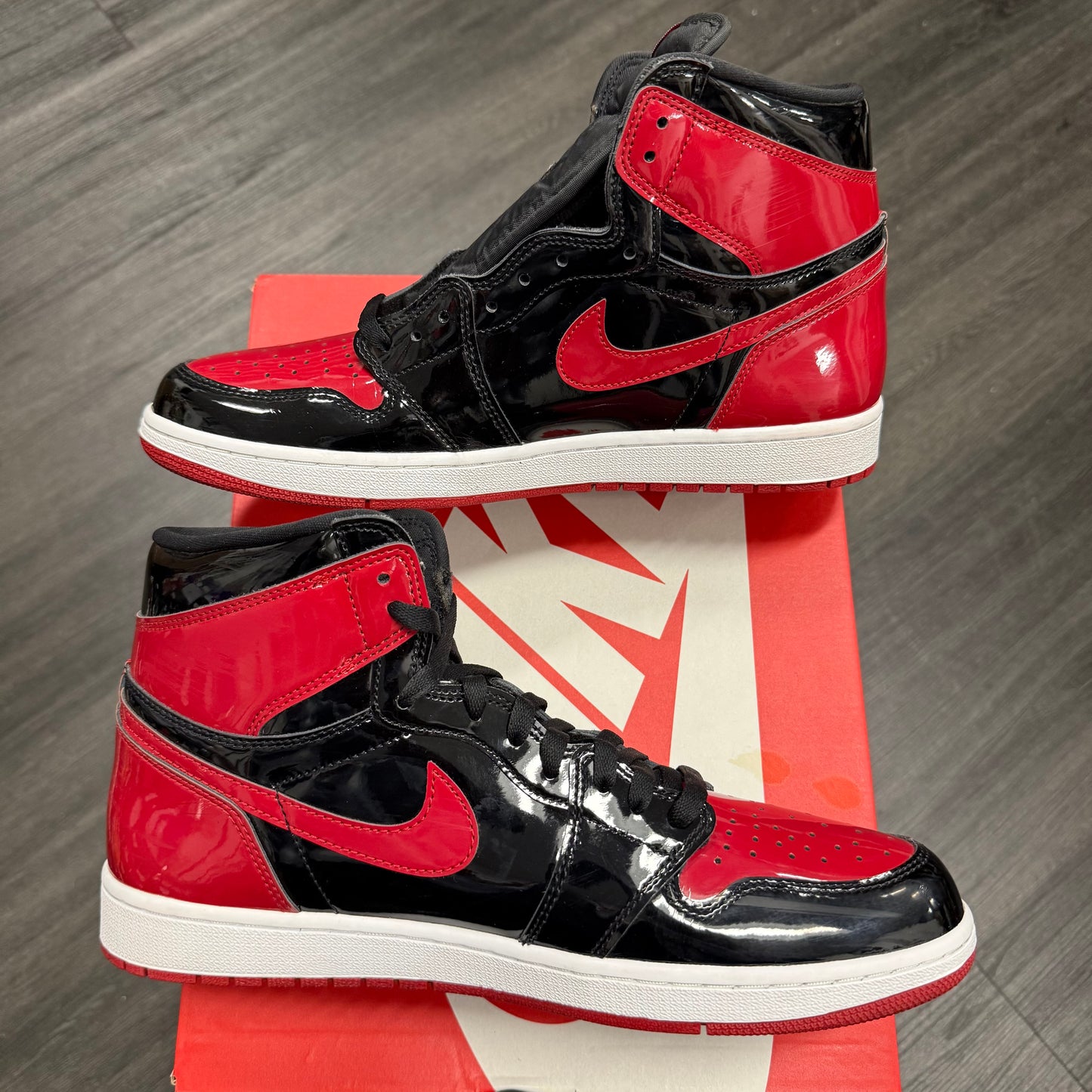 Jordan 1 Retro Patent Bred U13