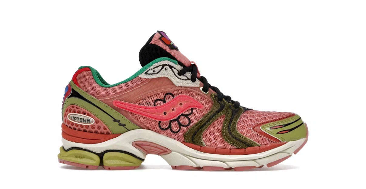 Saucony ProGrid Triumph 4 Jae Tips Flowers Grow Uptown Virginia Creeper