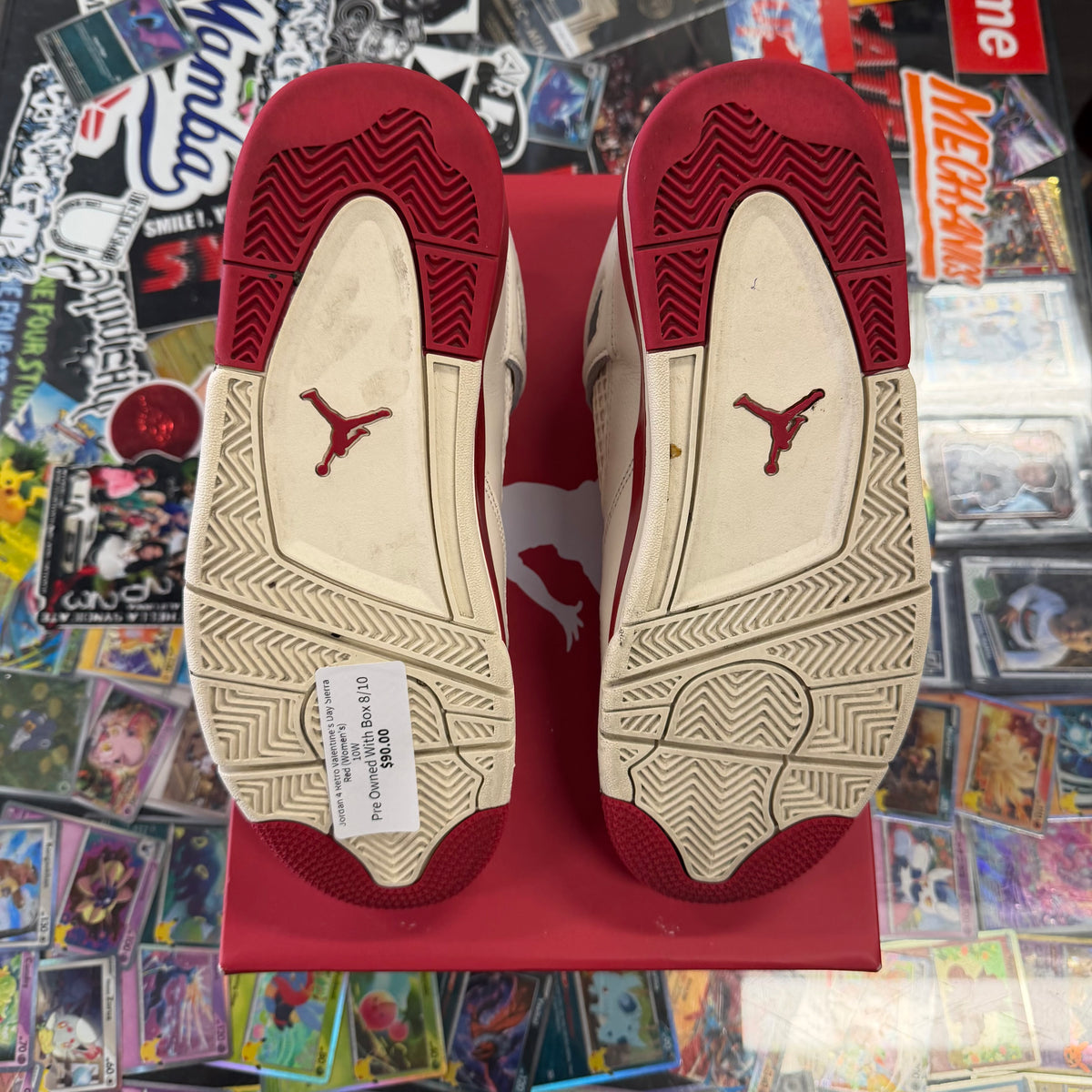 Jordan 4 Retro Valentine's Day Sierra Red (Women's)