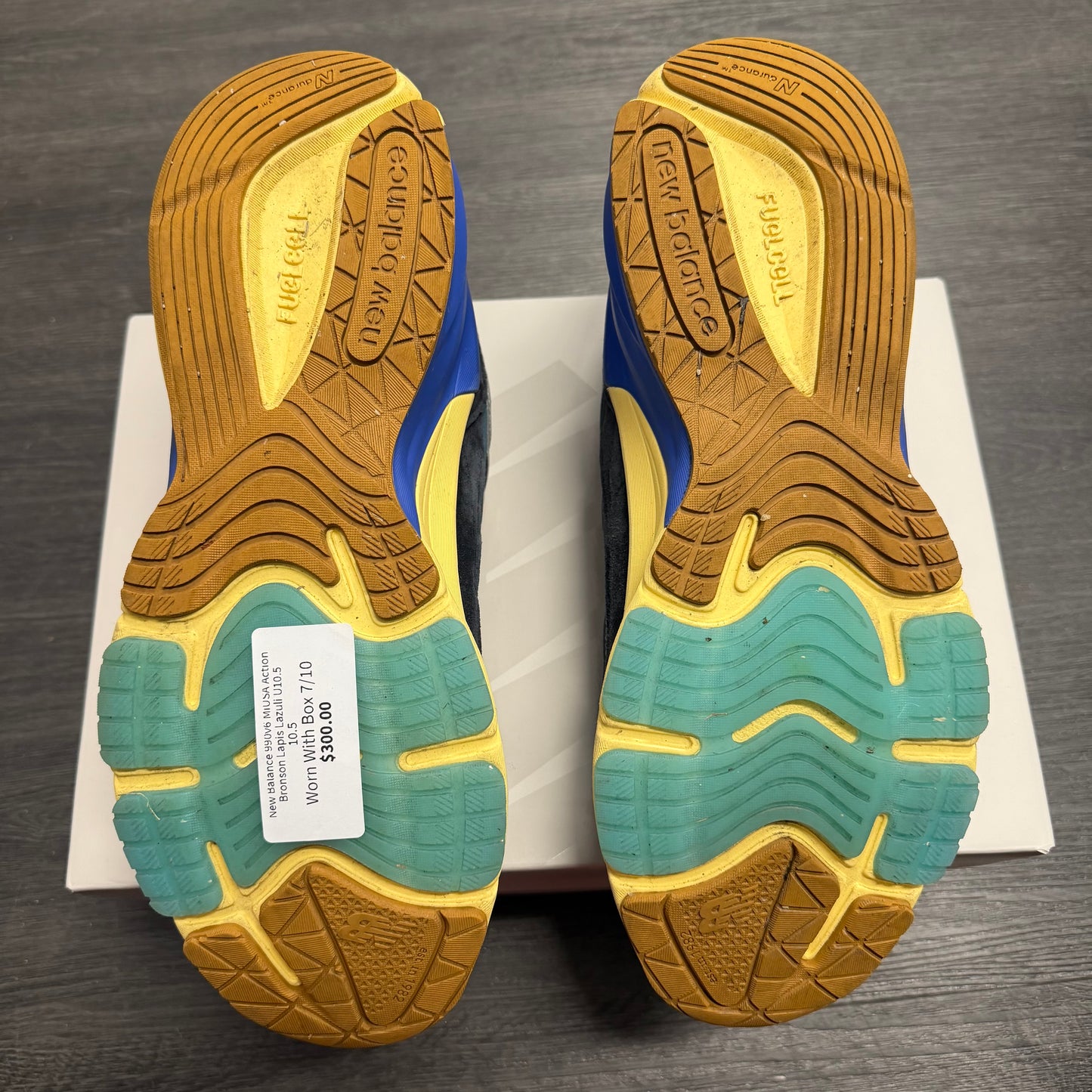 New Balance 990v6 MiUSA Action Bronson Lapis Lazuli U10.5