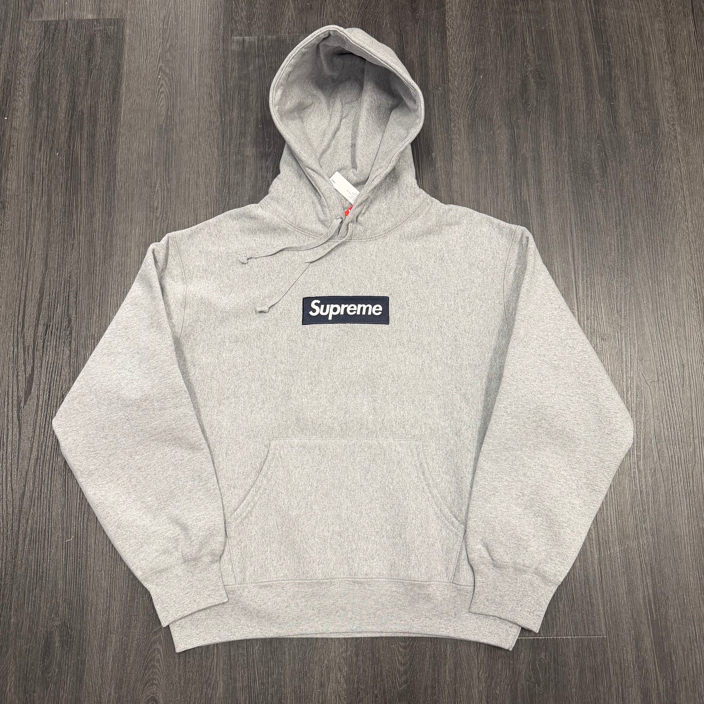 Supreme 2025 Box Logo Hoodie Grey