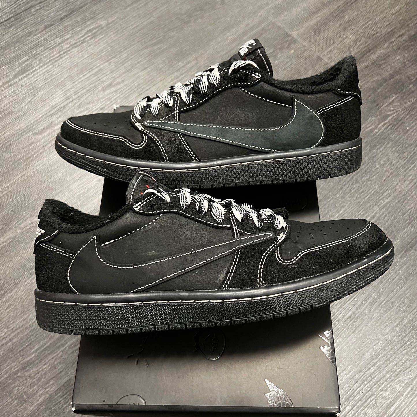 Jordan 1 Retro Low OG SP Travis Scott Black Phantom U8