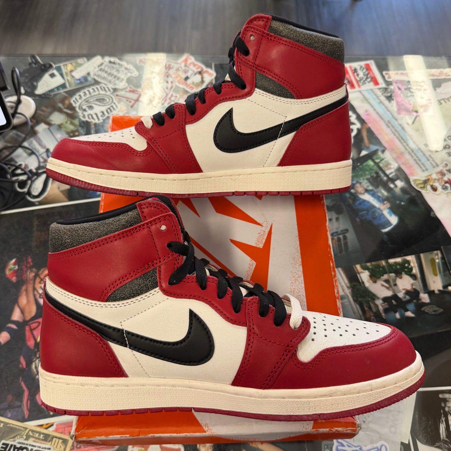Jordan 1 Retro High Lost And Found U9.5