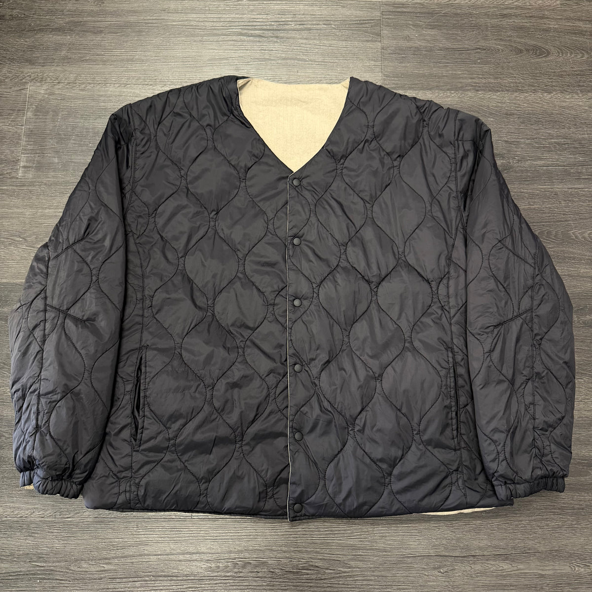 Kith Reversible Winfield Quilted Snap Jacket