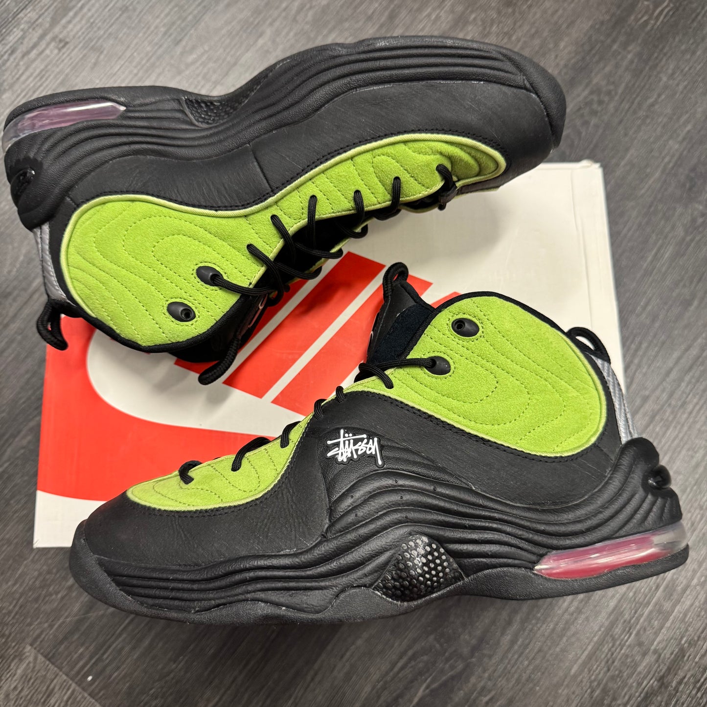 Nike Air Penny 2 Stussy Vivid Green