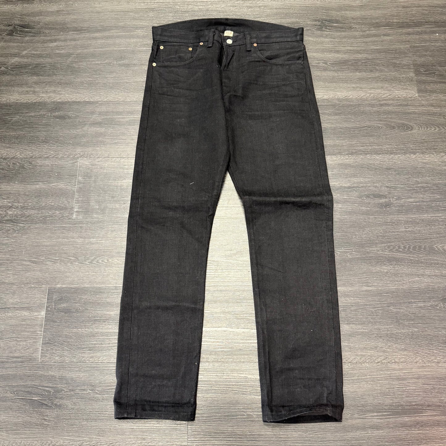 RRL Denim Black Slim