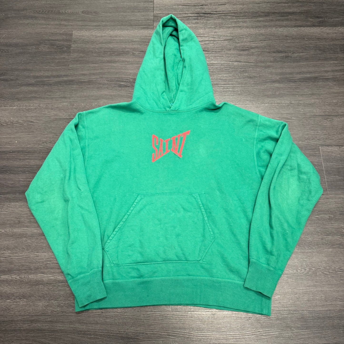Saint Michael Green Hoodie